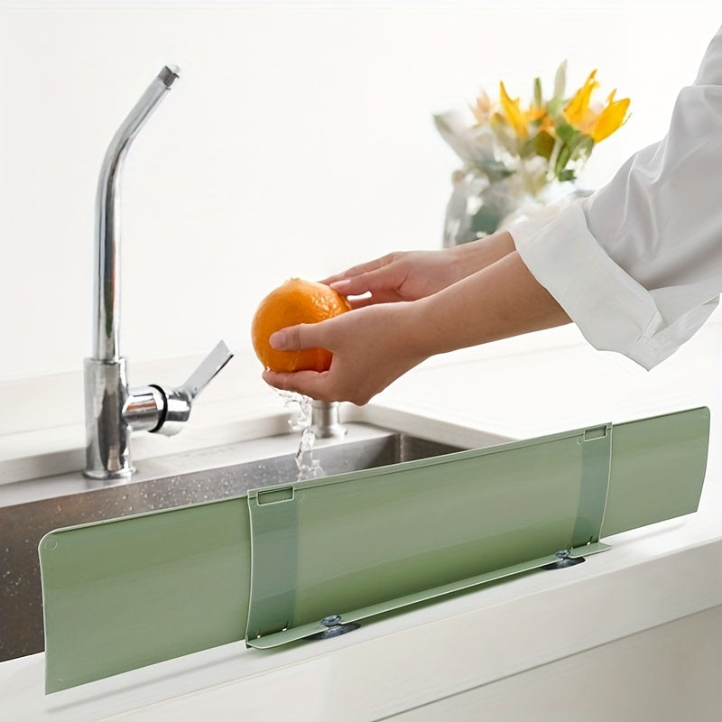 Absorbent Plastic Sink Splash Guard, Practical Water Barrier for Face Washing Basin Suitable for Laboratory, Sinks, Dishes, Vegetable Bins, Kitchen Utensils