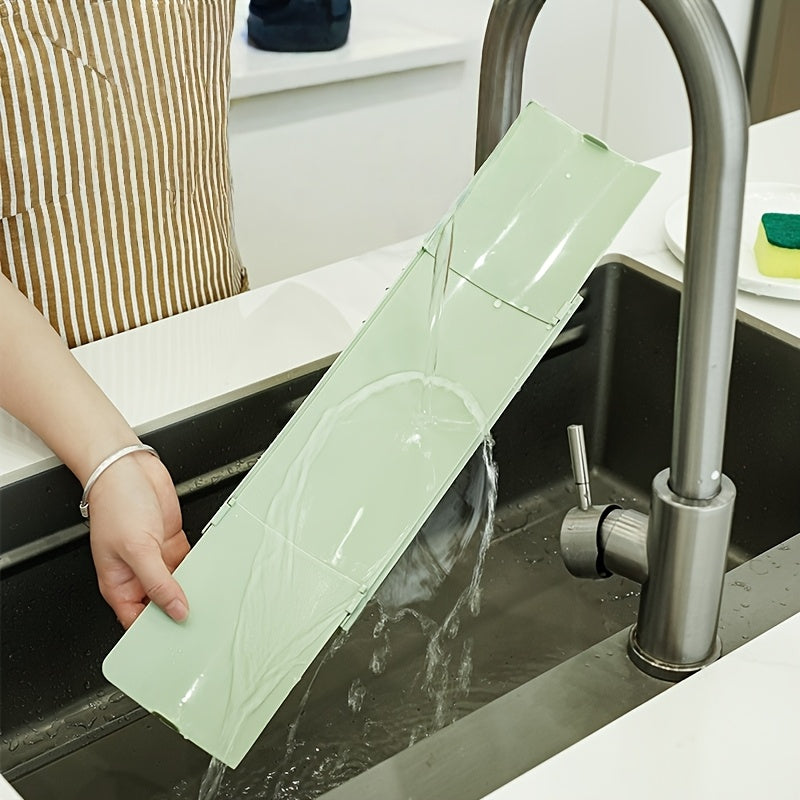 Absorbent Plastic Sink Splash Guard, Practical Water Barrier for Face Washing Basin Suitable for Laboratory, Sinks, Dishes, Vegetable Bins, Kitchen Utensils