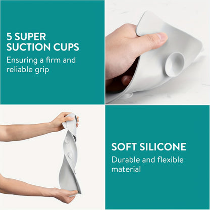 Adorable Puppy Silicone Sink Splash Guard - Durable Non-Slip Suction Cup Mount, High Quality Anti-Oil Splash Barrier for Kitchen & Bathroom Sinks, Cute Dog Design Countertop Protector, Playful Home Accessory