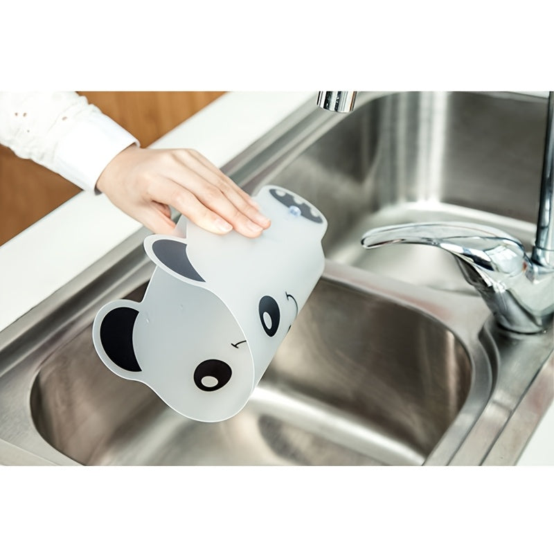 1pc - Cute Suction Cup Sink Splash Guard Water Barrier Oil Barrier, Home Kitchen Goodies