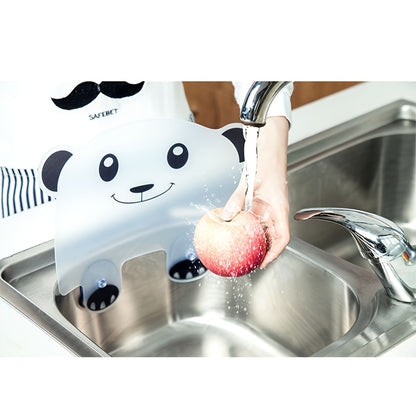 1pc - Cute Suction Cup Sink Splash Guard Water Barrier Oil Barrier, Home Kitchen Goodies