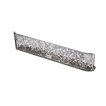 A modern style plastic kitchen sink splash baffle for bathroom countertop side protection, splash baffle for sink