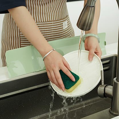 Absorbent Plastic Sink Splash Guard, Practical Water Barrier for Face Washing Basin Suitable for Laboratory, Sinks, Dishes, Vegetable Bins, Kitchen Utensils
